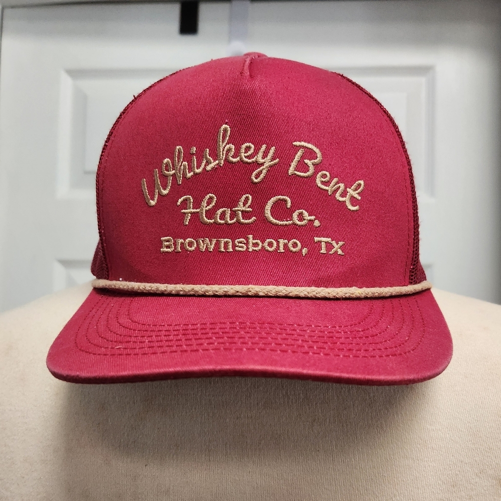 Whiskey Bent Hat Co. Red Cap